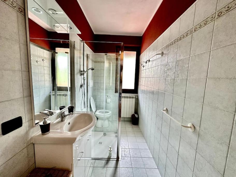3Br Villetta Con Panoramica Sul Lago Nesso Exterior foto