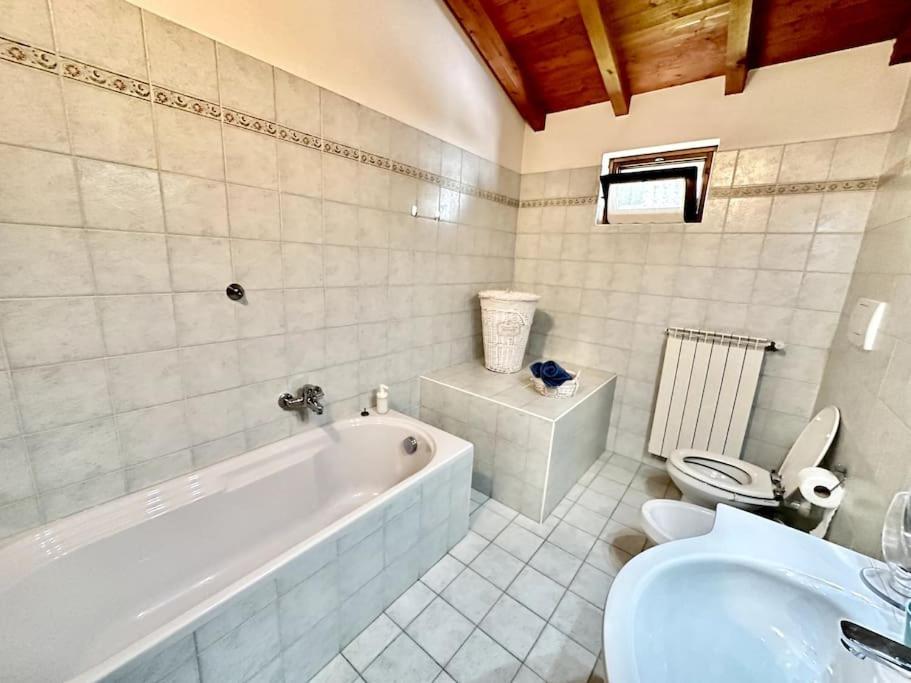 3Br Villetta Con Panoramica Sul Lago Nesso Exterior foto